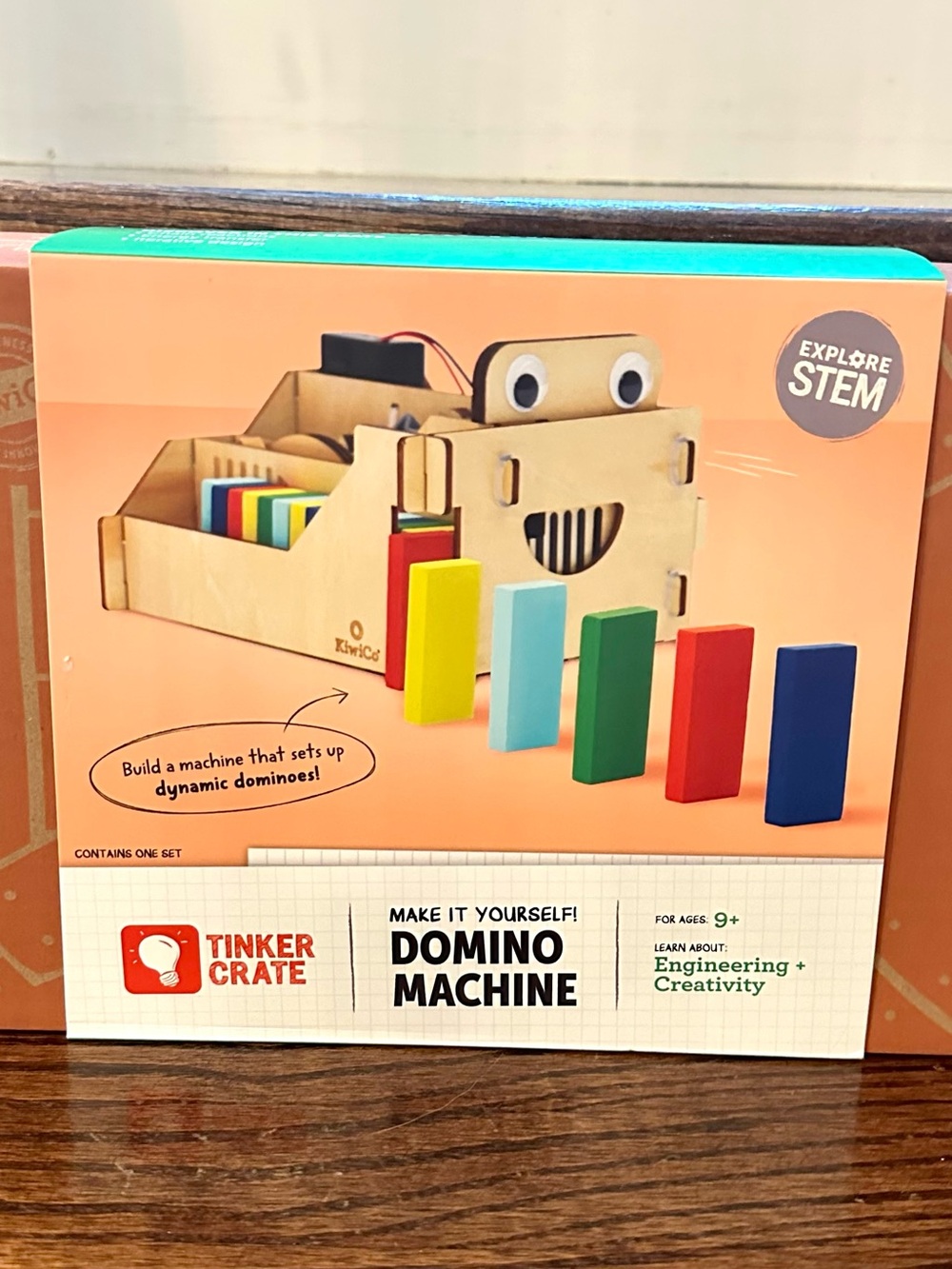 NEW Sealed Kiwi Crate - KiwiCo Domino Machine